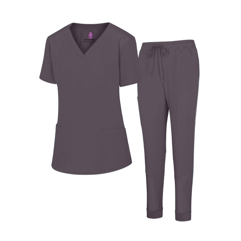 WOMAN’S COOL STRETCH JOGGER SCRUB SET (STYLE# 8500SET) NOW AVAILABLE IN PETITE