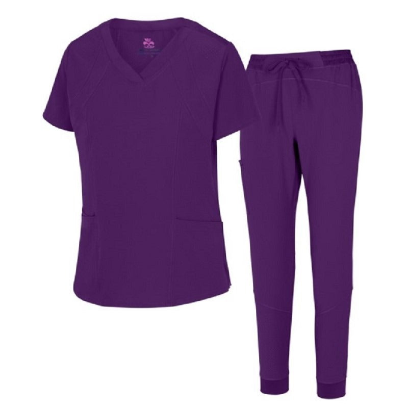 WOMAN’S COOL STRETCH JOGGER SCRUB SET (STYLE# 8500SET) NOW AVAILABLE IN PETITE