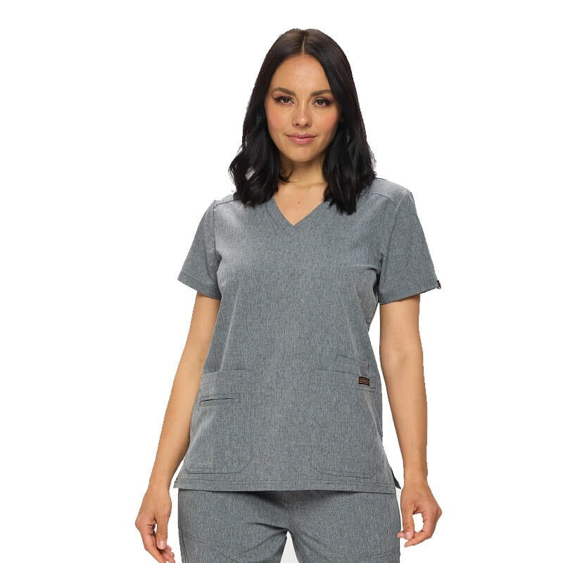 MONARCH WOMEN’S PREMIUM STRETCH JOGGER SCRUB TOP (STYLE# 3103TOP)