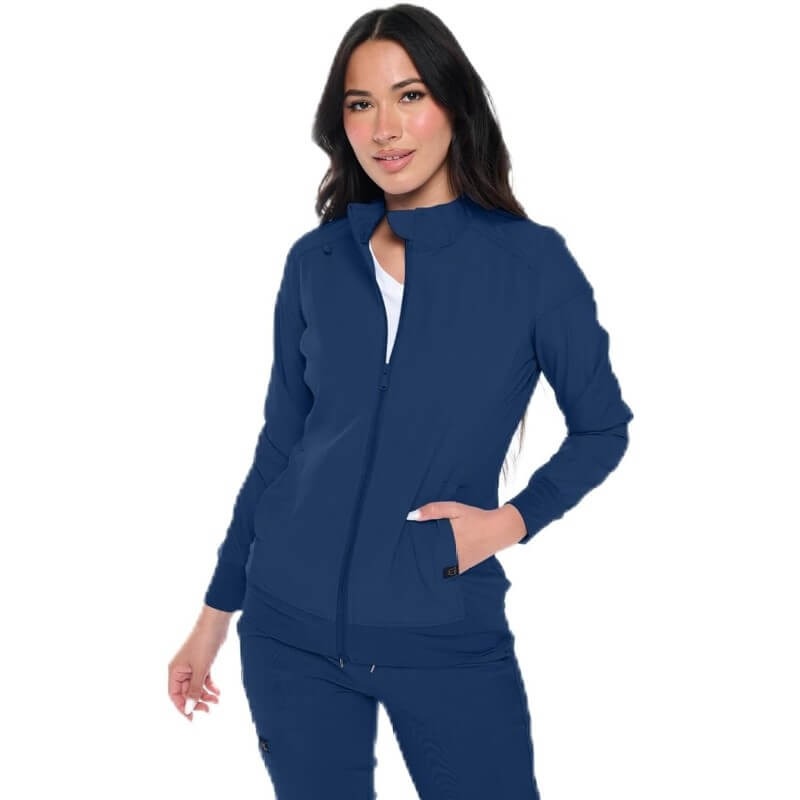 MONARCH WOMEN’S PREMIUM STRETCH ZIPPERED WARM-UP JACKET (STYLE# 3101)
