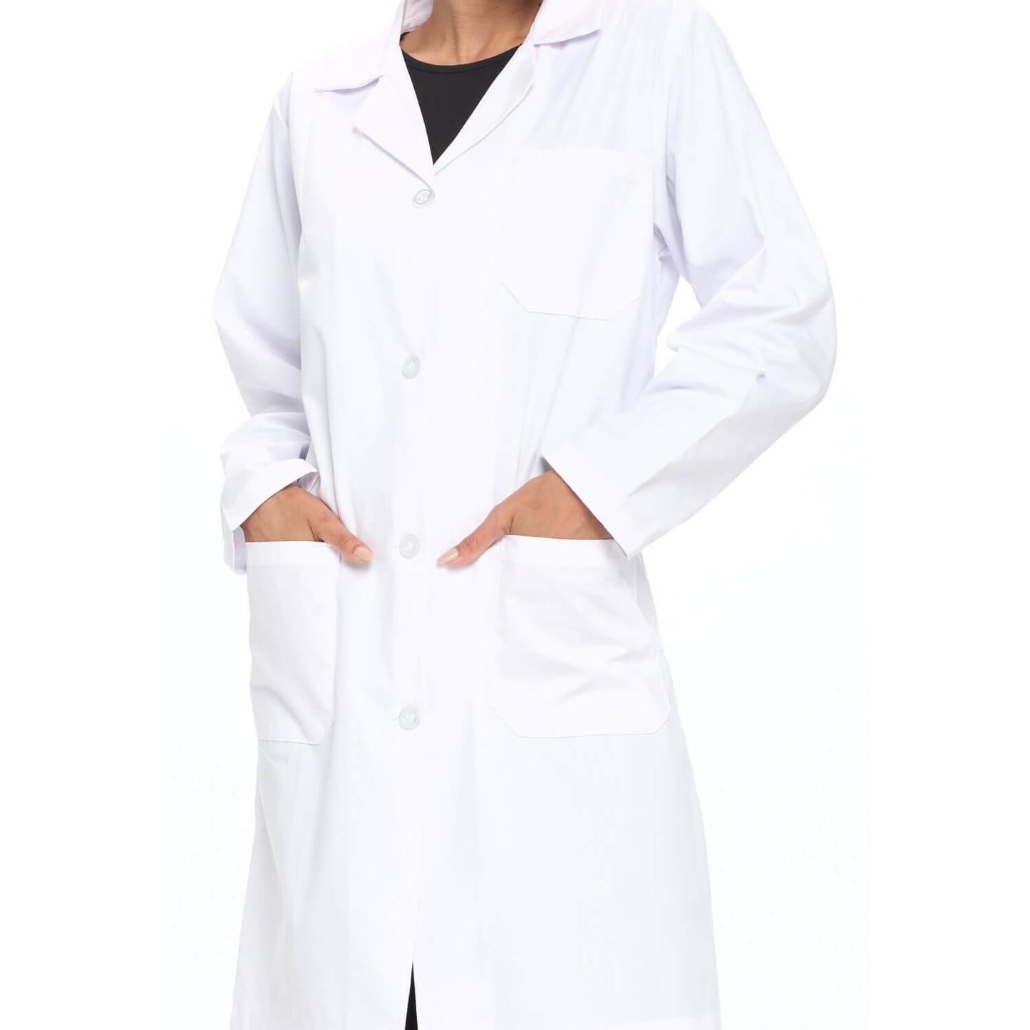 WOMENS 3 POCKET LABCOAT (STYLE# 1516)