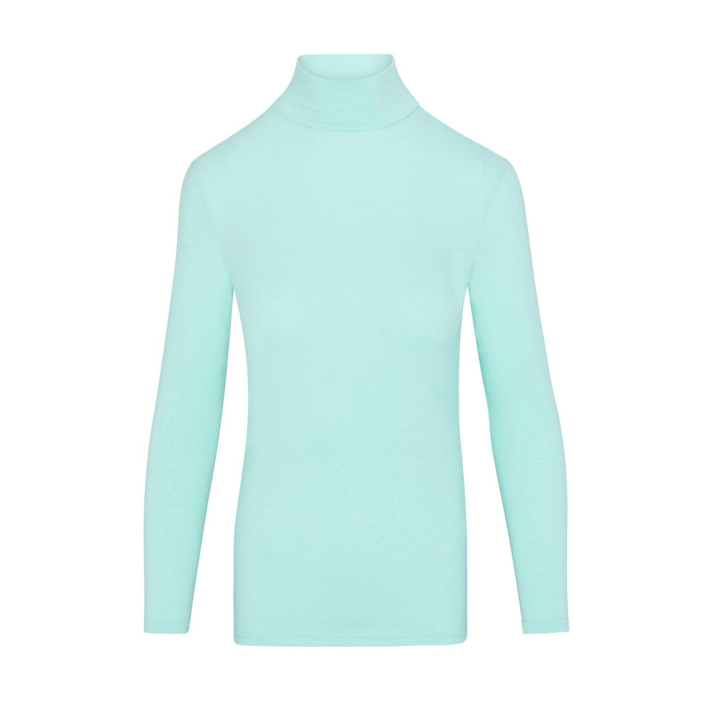 WOMEN’S LONG SLEEVE MOCK TURTLE-NECK T-SHIRT UNDER SCRUB (STYLE# 7169)
