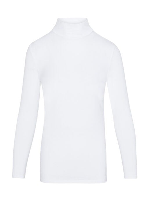 WOMEN’S LONG SLEEVE MOCK TURTLE-NECK T-SHIRT UNDER SCRUB (STYLE# 7169)