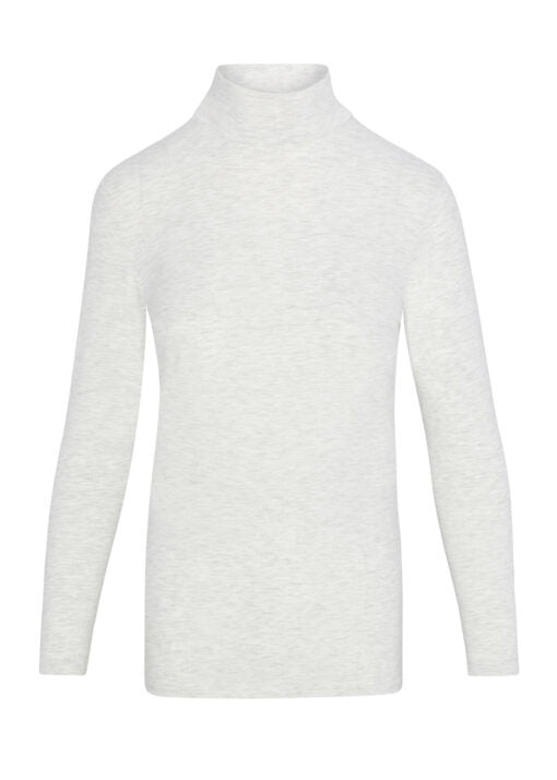 WOMEN’S LONG SLEEVE MOCK TURTLE-NECK T-SHIRT UNDER SCRUB (STYLE# 7169)