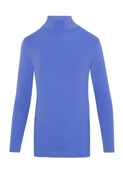WOMEN’S LONG SLEEVE MOCK TURTLE-NECK T-SHIRT UNDER SCRUB (STYLE# 7169)