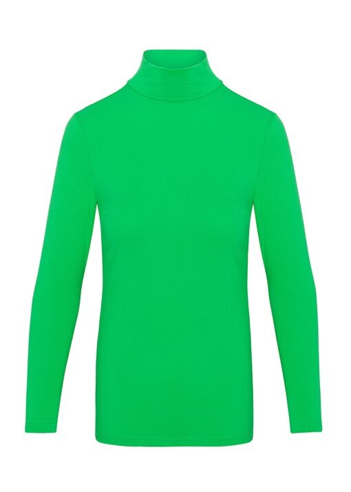 WOMEN’S LONG SLEEVE MOCK TURTLE-NECK T-SHIRT UNDER SCRUB (STYLE# 7169)