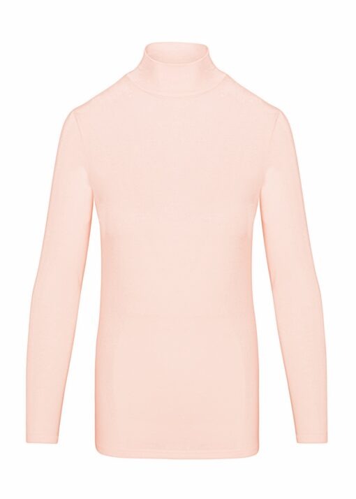 WOMEN’S LONG SLEEVE MOCK TURTLE-NECK T-SHIRT UNDER SCRUB (STYLE# 7169)
