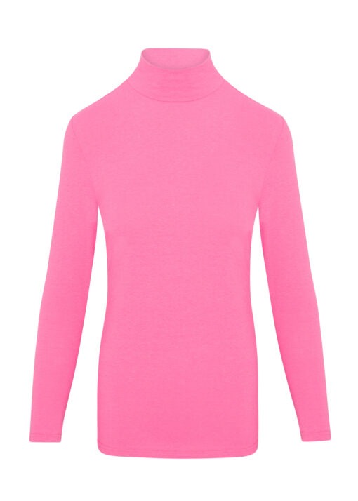 WOMEN’S LONG SLEEVE MOCK TURTLE-NECK T-SHIRT UNDER SCRUB (STYLE# 7169)