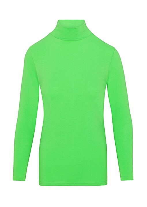 WOMEN’S LONG SLEEVE MOCK TURTLE-NECK T-SHIRT UNDER SCRUB (STYLE# 7169)