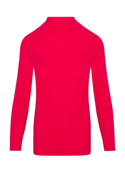 WOMEN’S LONG SLEEVE MOCK TURTLE-NECK T-SHIRT UNDER SCRUB (STYLE# 7169)