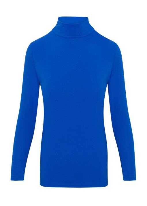 WOMEN’S LONG SLEEVE MOCK TURTLE-NECK T-SHIRT UNDER SCRUB (STYLE# 7169)