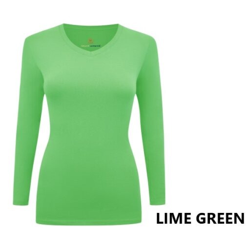 LONG SLEEVE UNDER SCRUB STRETCH V-NECK T-SHIRT- SCRUB TOP(STYLE# 717)