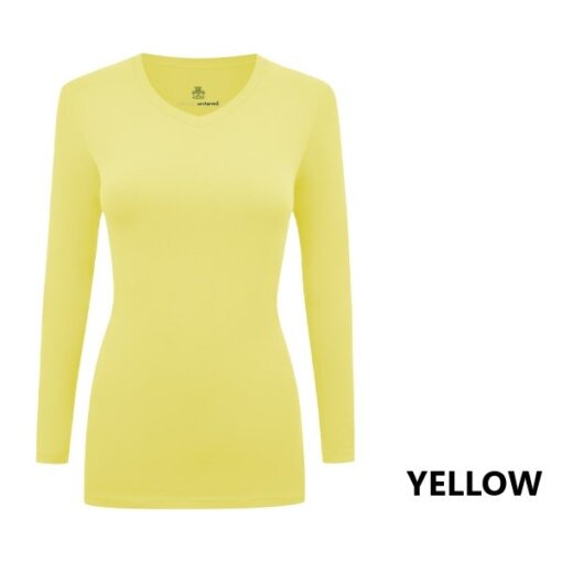 LONG SLEEVE UNDER SCRUB STRETCH V-NECK T-SHIRT- SCRUB TOP(STYLE# 717)