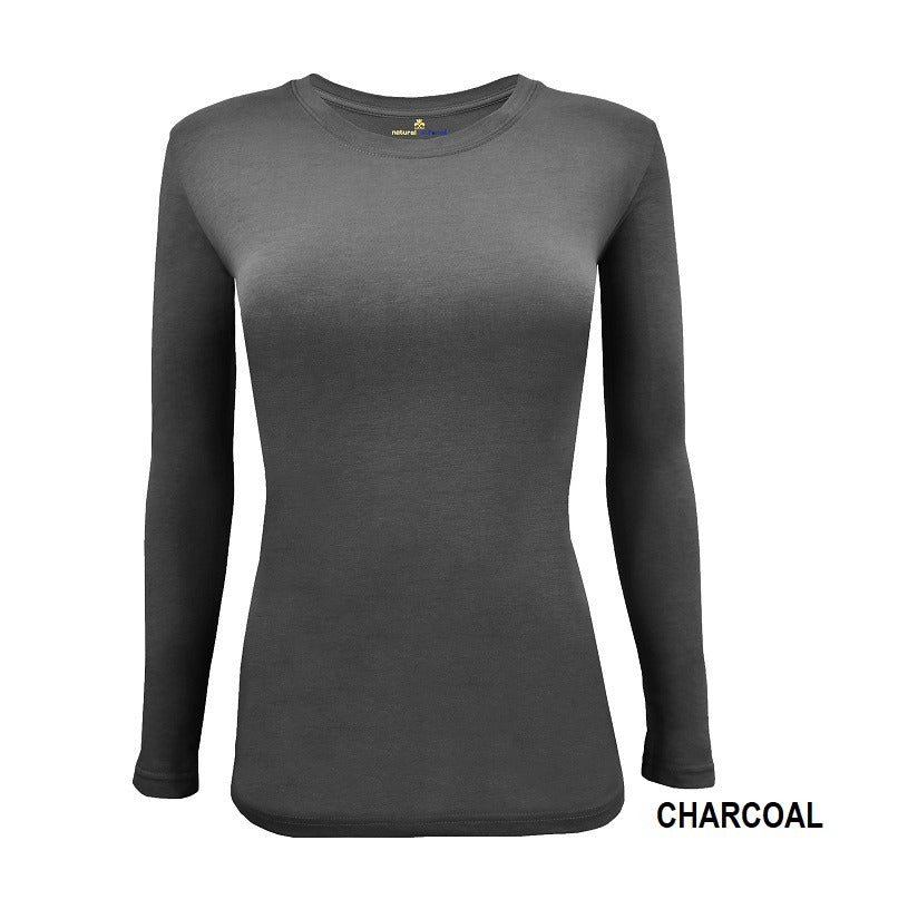 LONG SLEEVE UNDER SCRUB STRETCH CREW NECK T-SHIRT- SCRUB TOP(STYLE# 716)