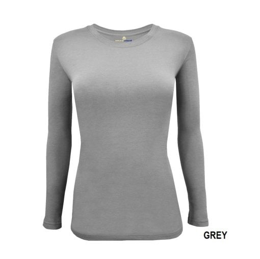 LONG SLEEVE UNDER SCRUB STRETCH CREW NECK T-SHIRT- SCRUB TOP(STYLE# 716)