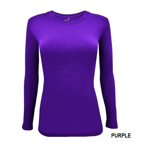 LONG SLEEVE UNDER SCRUB STRETCH CREW NECK T-SHIRT- SCRUB TOP(STYLE# 716)
