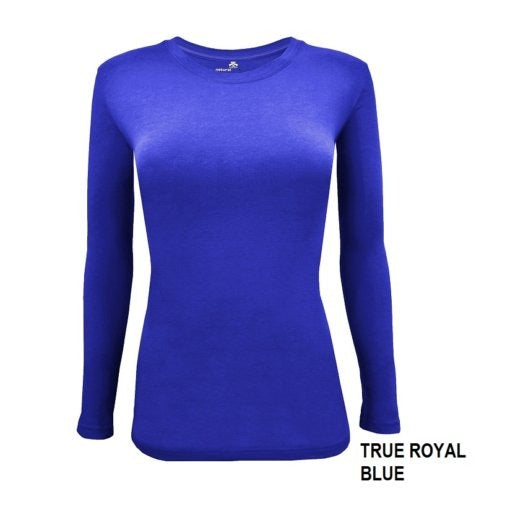 LONG SLEEVE UNDER SCRUB STRETCH CREW NECK T-SHIRT- SCRUB TOP(STYLE# 716)