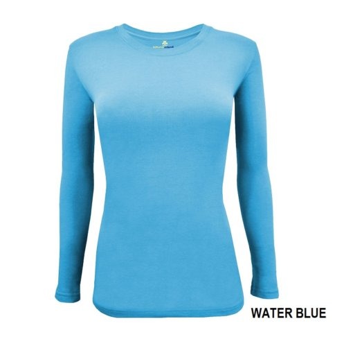 LONG SLEEVE UNDER SCRUB STRETCH CREW NECK T-SHIRT- SCRUB TOP(STYLE# 716)