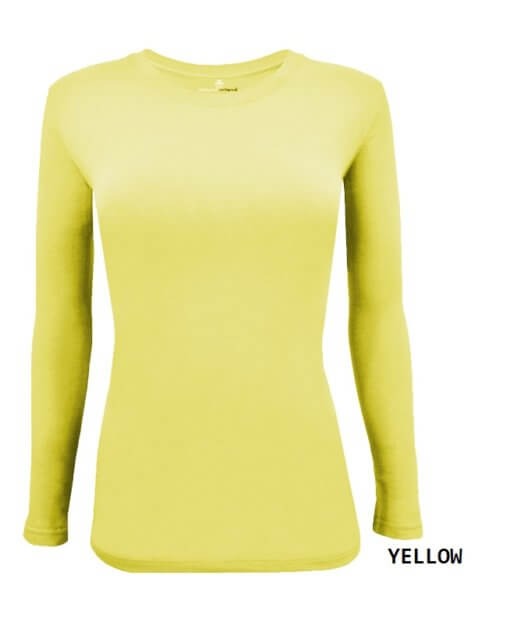 LONG SLEEVE UNDER SCRUB STRETCH CREW NECK T-SHIRT- SCRUB TOP(STYLE# 716)