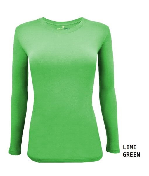 LONG SLEEVE UNDER SCRUB STRETCH CREW NECK T-SHIRT- SCRUB TOP(STYLE# 716)