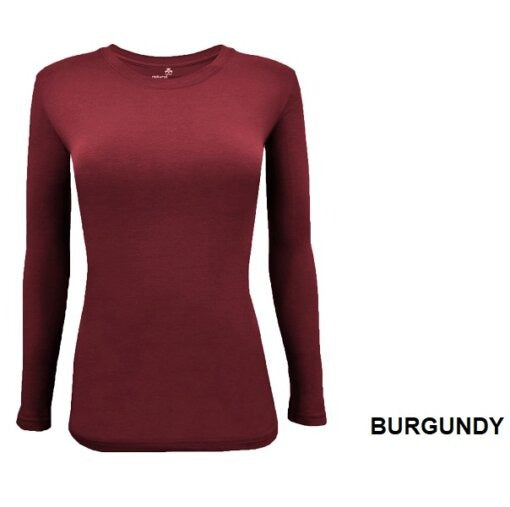 LONG SLEEVE UNDER SCRUB STRETCH CREW NECK T-SHIRT- SCRUB TOP(STYLE# 716)