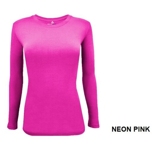 LONG SLEEVE UNDER SCRUB STRETCH CREW NECK T-SHIRT- SCRUB TOP(STYLE# 716)