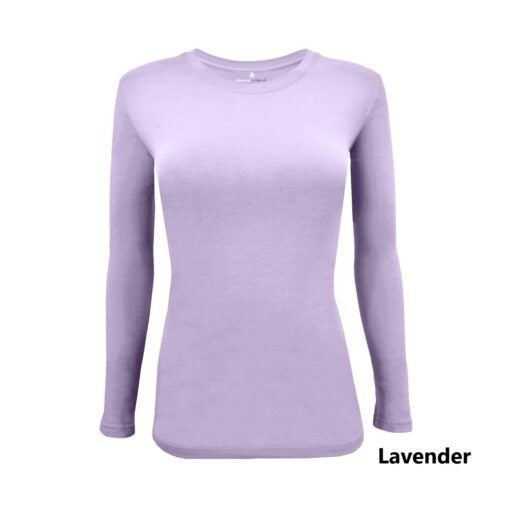 LONG SLEEVE UNDER SCRUB STRETCH CREW NECK T-SHIRT- SCRUB TOP(STYLE# 716)