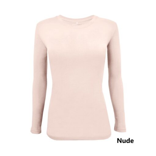 LONG SLEEVE UNDER SCRUB STRETCH CREW NECK T-SHIRT- SCRUB TOP(STYLE# 716)