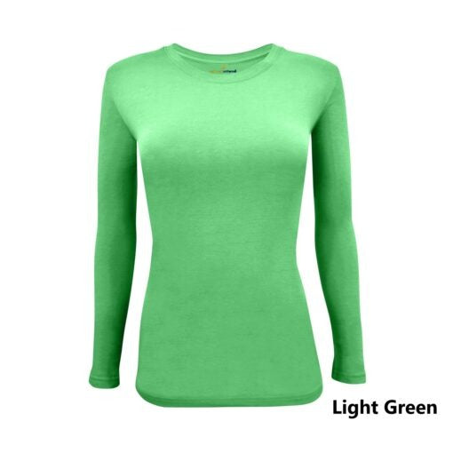 LONG SLEEVE UNDER SCRUB STRETCH CREW NECK T-SHIRT- SCRUB TOP(STYLE# 716)