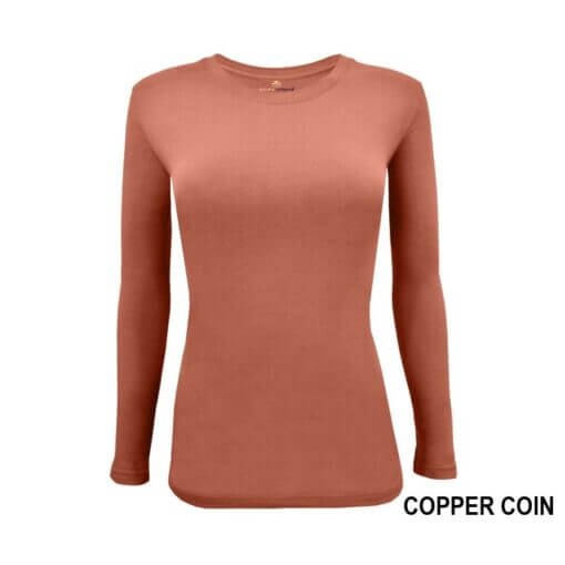 LONG SLEEVE UNDER SCRUB STRETCH CREW NECK T-SHIRT- SCRUB TOP(STYLE# 716)
