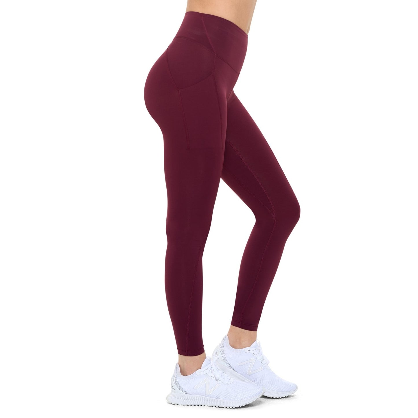 WOMEN’S HIGH WAIST BOTTOM LIFTLING NYLON YOGA LEGGINGS (STYLE# 6200)