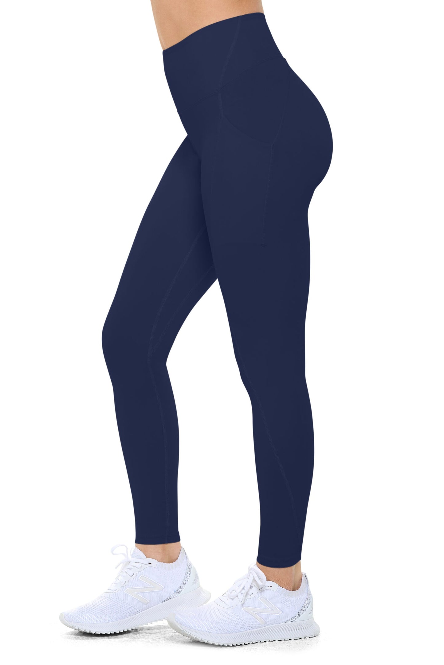 WOMEN’S HIGH WAIST BOTTOM LIFTLING NYLON YOGA LEGGINGS (STYLE# 6200)