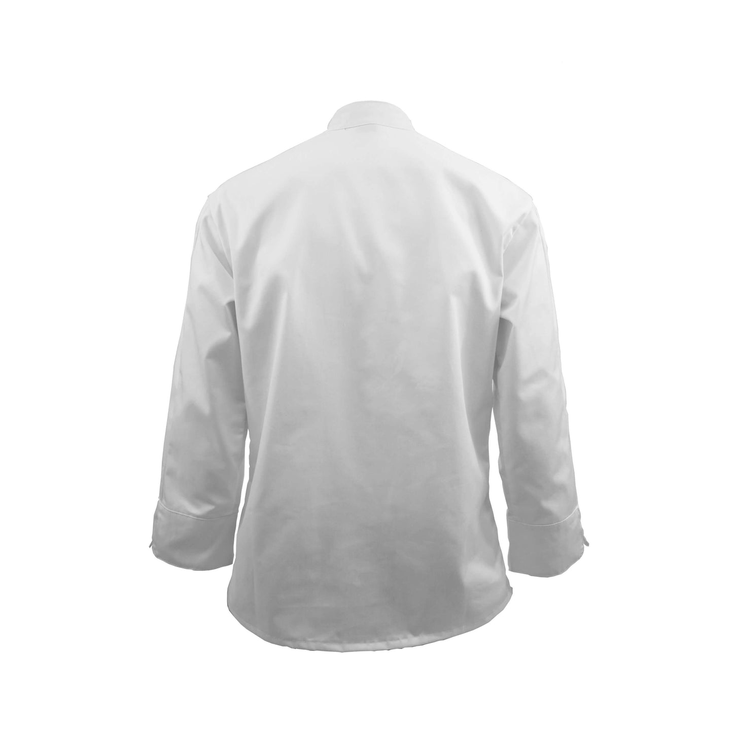 Knot Button Chef Coat with Thermometer Pocket