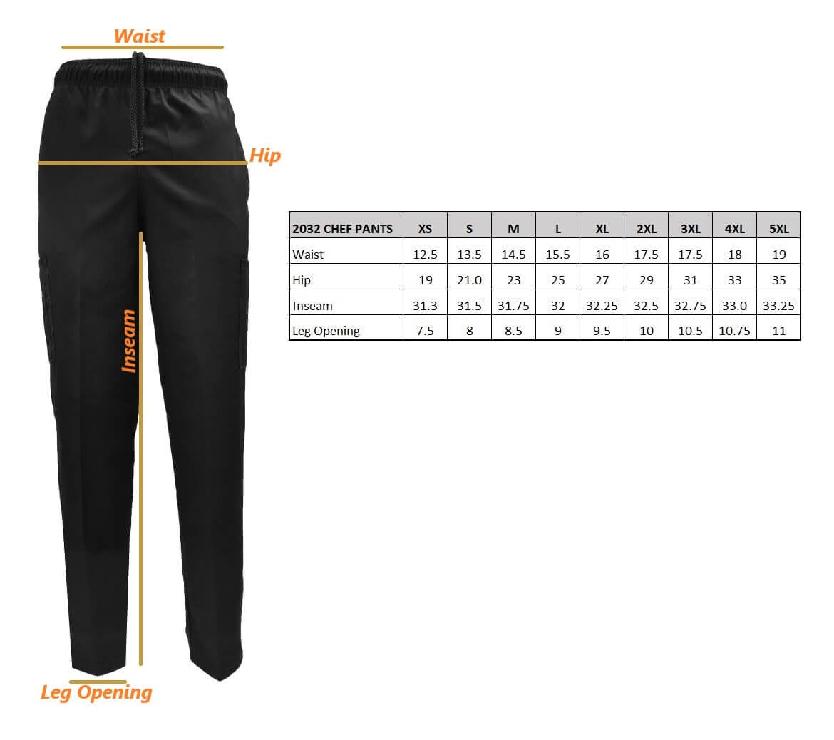 Unisex Classic Chef Pants