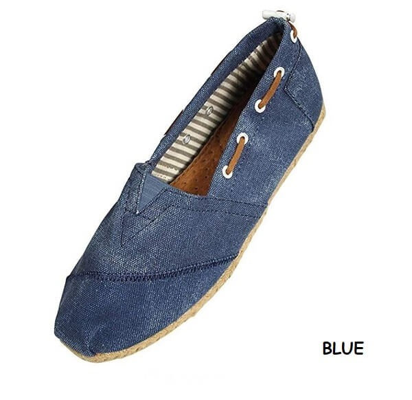 Ladies Canvas Slip-On Loafer (STYLE# 1782)