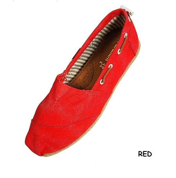 Ladies Canvas Slip-On Loafer (STYLE# 1782)
