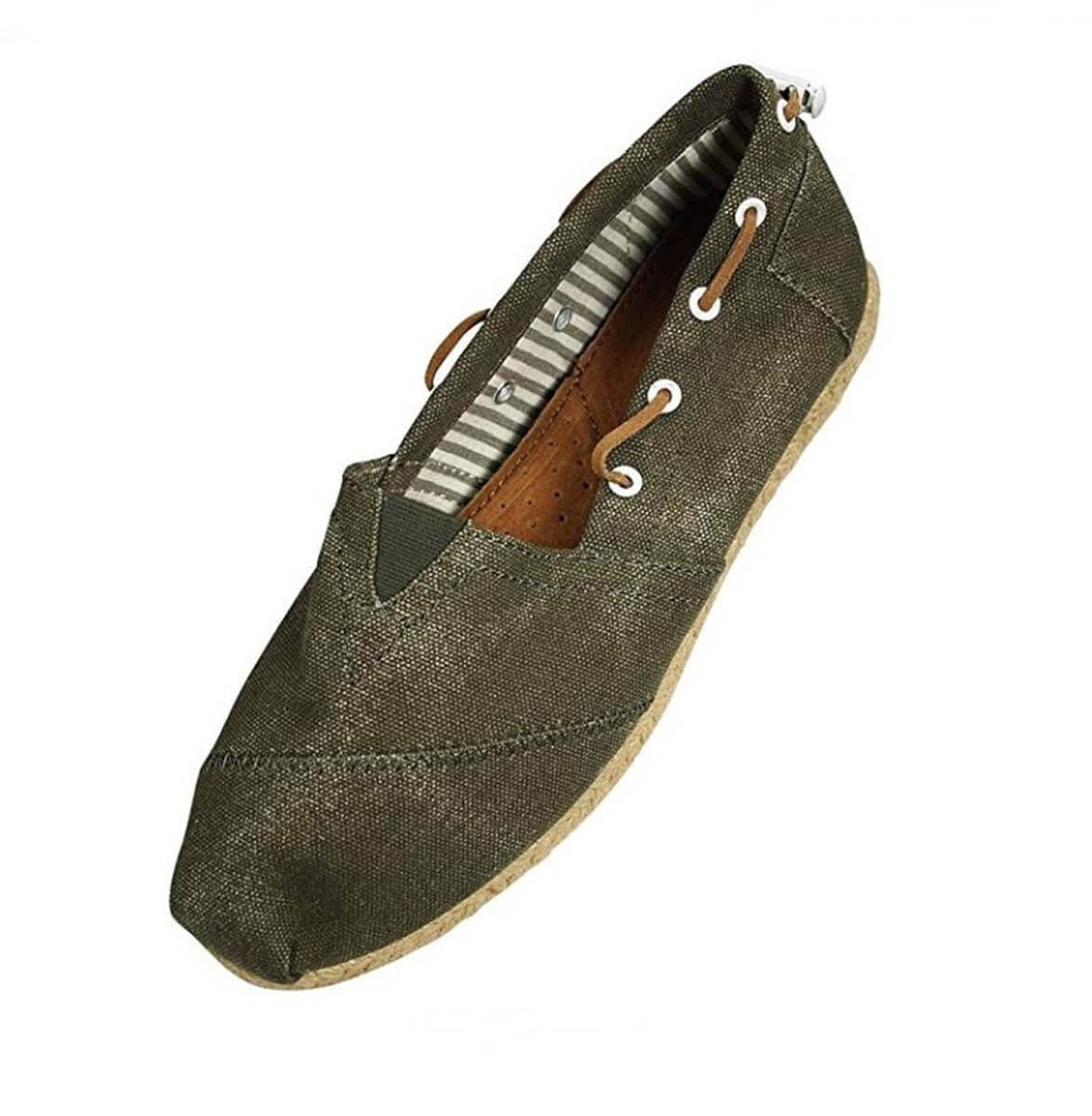 Ladies Canvas Slip-On Loafer (STYLE# 1782)