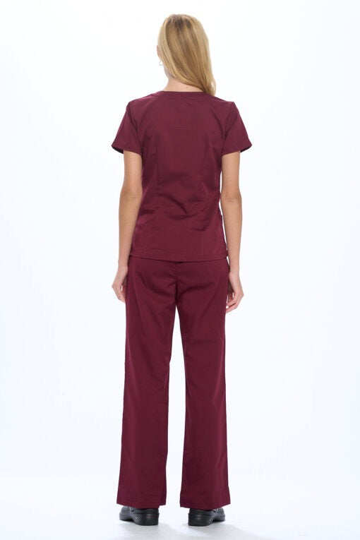 ULTRASOFT STRETCH DROP NECK 2 POCKET SCRUB SET (STYLE# 8200SET)