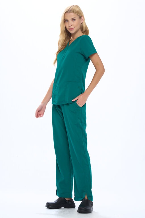 ULTRASOFT STRETCH DROP NECK 2 POCKET SCRUB SET (STYLE# 8200SET)