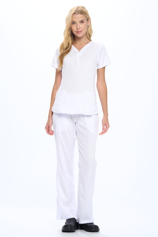ULTRASOFT STRETCH DROP NECK 2 POCKET SCRUB SET (STYLE# 8200SET)