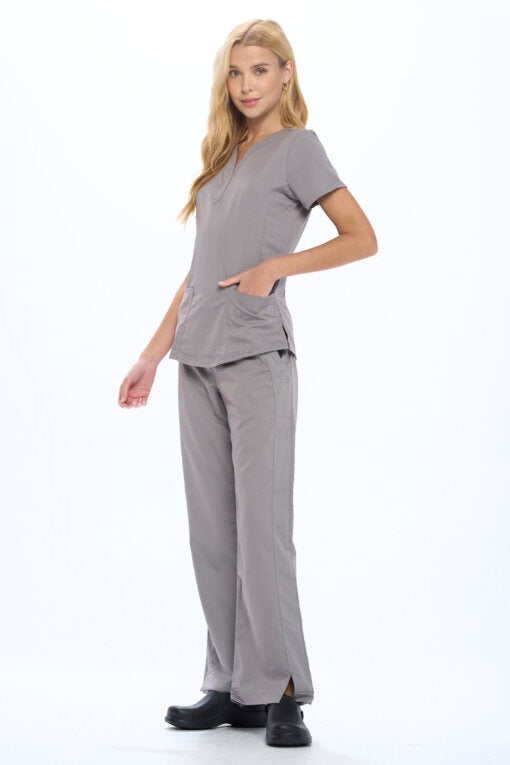 ULTRASOFT STRETCH DROP NECK 2 POCKET SCRUB SET (STYLE# 8200SET)
