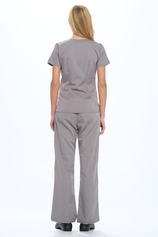 ULTRASOFT STRETCH DROP NECK 2 POCKET SCRUB SET (STYLE# 8200SET)