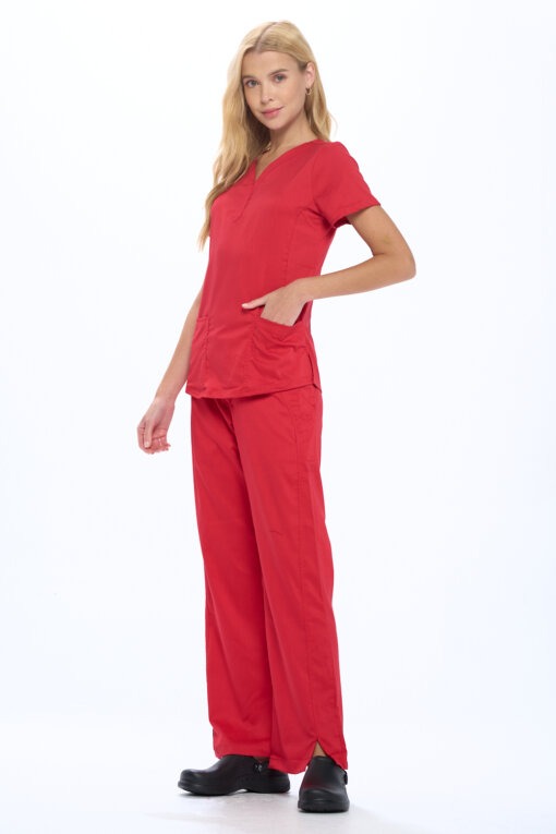 ULTRASOFT STRETCH DROP NECK 2 POCKET SCRUB SET (STYLE# 8200SET)