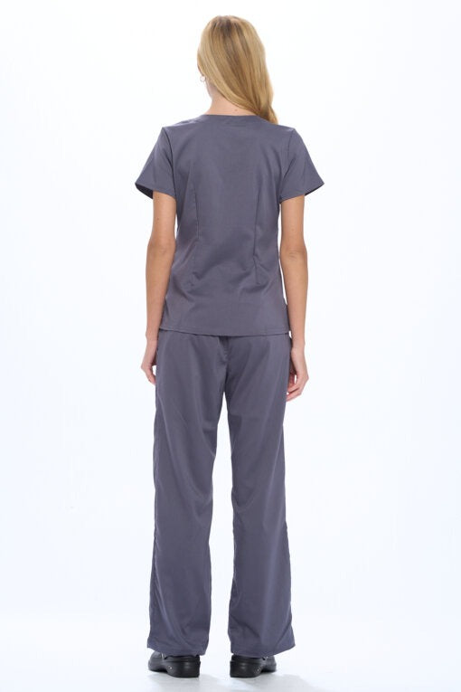 ULTRASOFT STRETCH DROP NECK 2 POCKET SCRUB SET (STYLE# 8200SET)