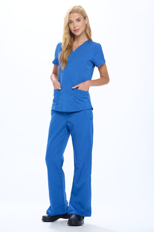 ULTRASOFT STRETCH DROP NECK 2 POCKET SCRUB SET (STYLE# 8200SET)