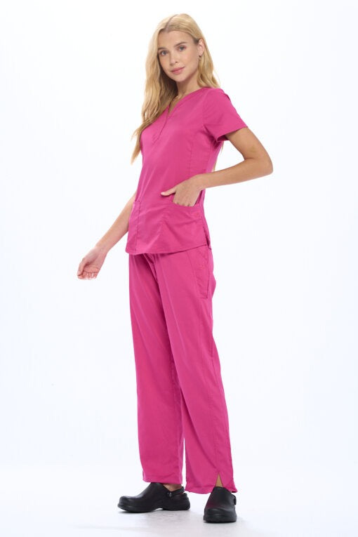 ULTRASOFT STRETCH DROP NECK 2 POCKET SCRUB SET (STYLE# 8200SET)