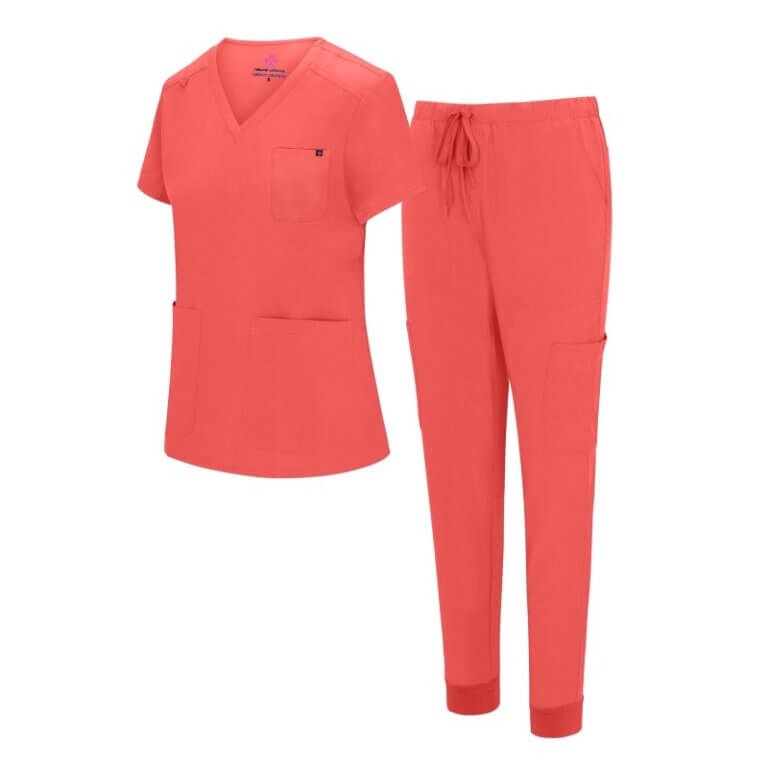 WOMENS 10 POCKET COOL STRETCH JOGGER SCRUB SET (STYLE# 4889SET) NOW AVAILABLE IN PETITE