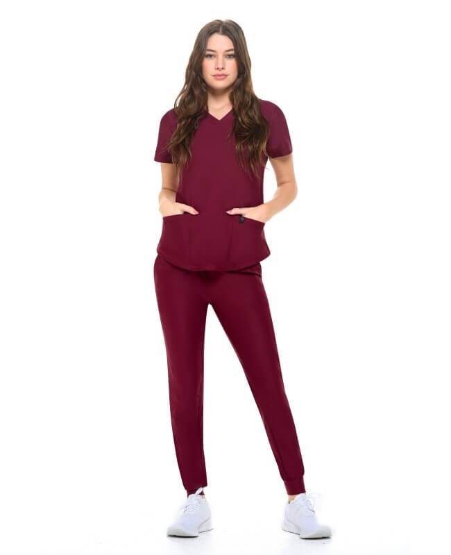 WOMEN’S ULTRA STRETCH JOGGER SCRUB SET (STYLE# 8700SET)