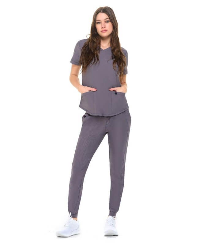 WOMEN’S ULTRA STRETCH JOGGER SCRUB SET (STYLE# 8700SET)