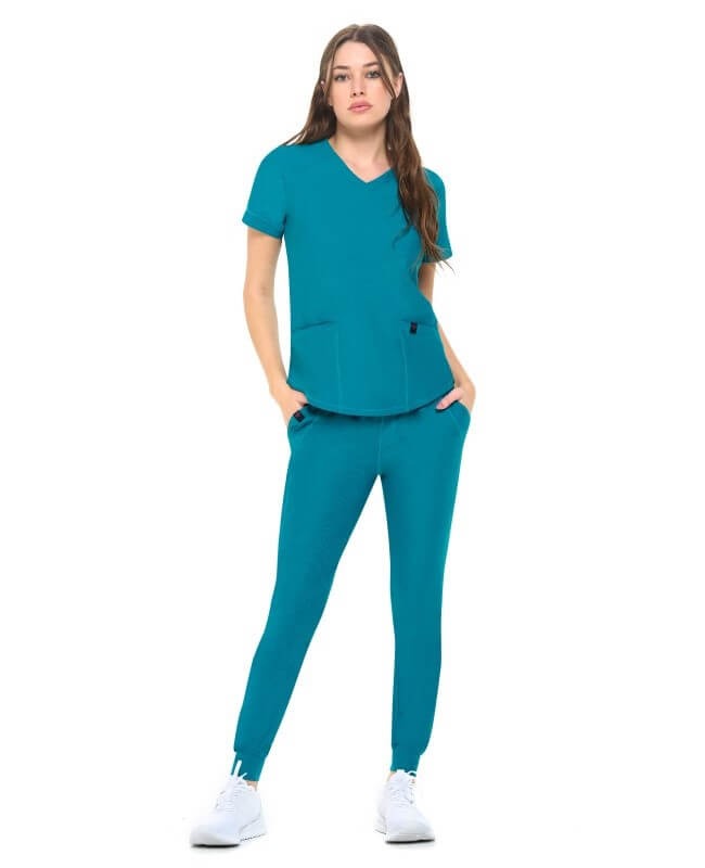 WOMEN’S ULTRA STRETCH JOGGER SCRUB SET (STYLE# 8700SET)